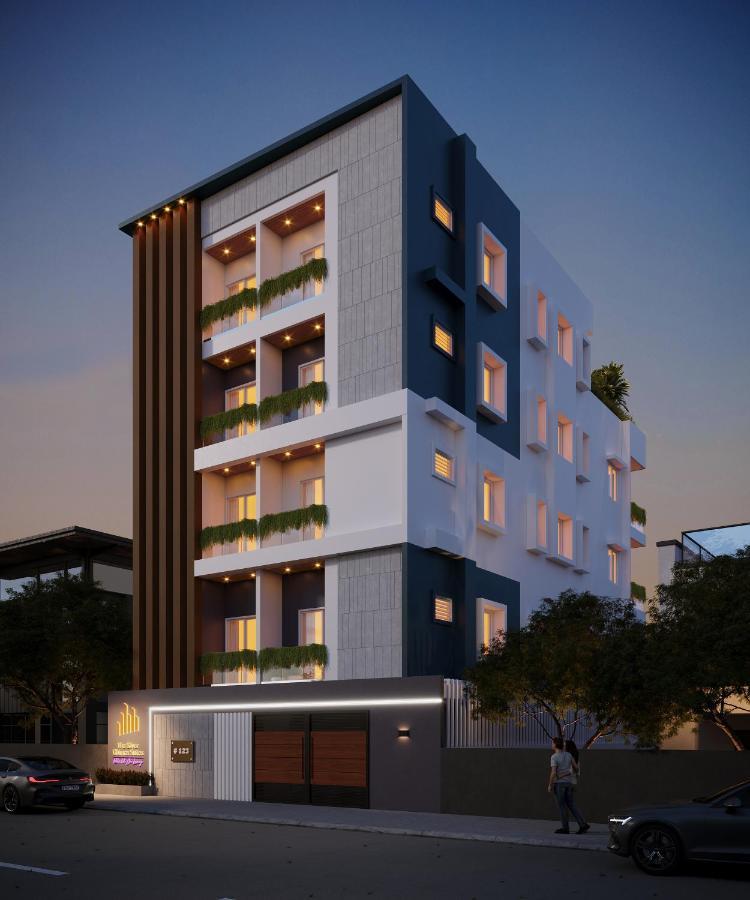 The Silver Chimes Suites Bangalore Exterior foto